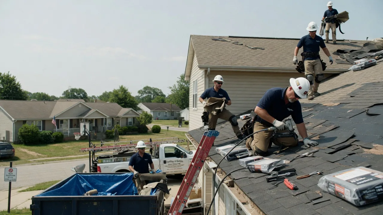 Roof Replacement in Saint Louisville, OH near me